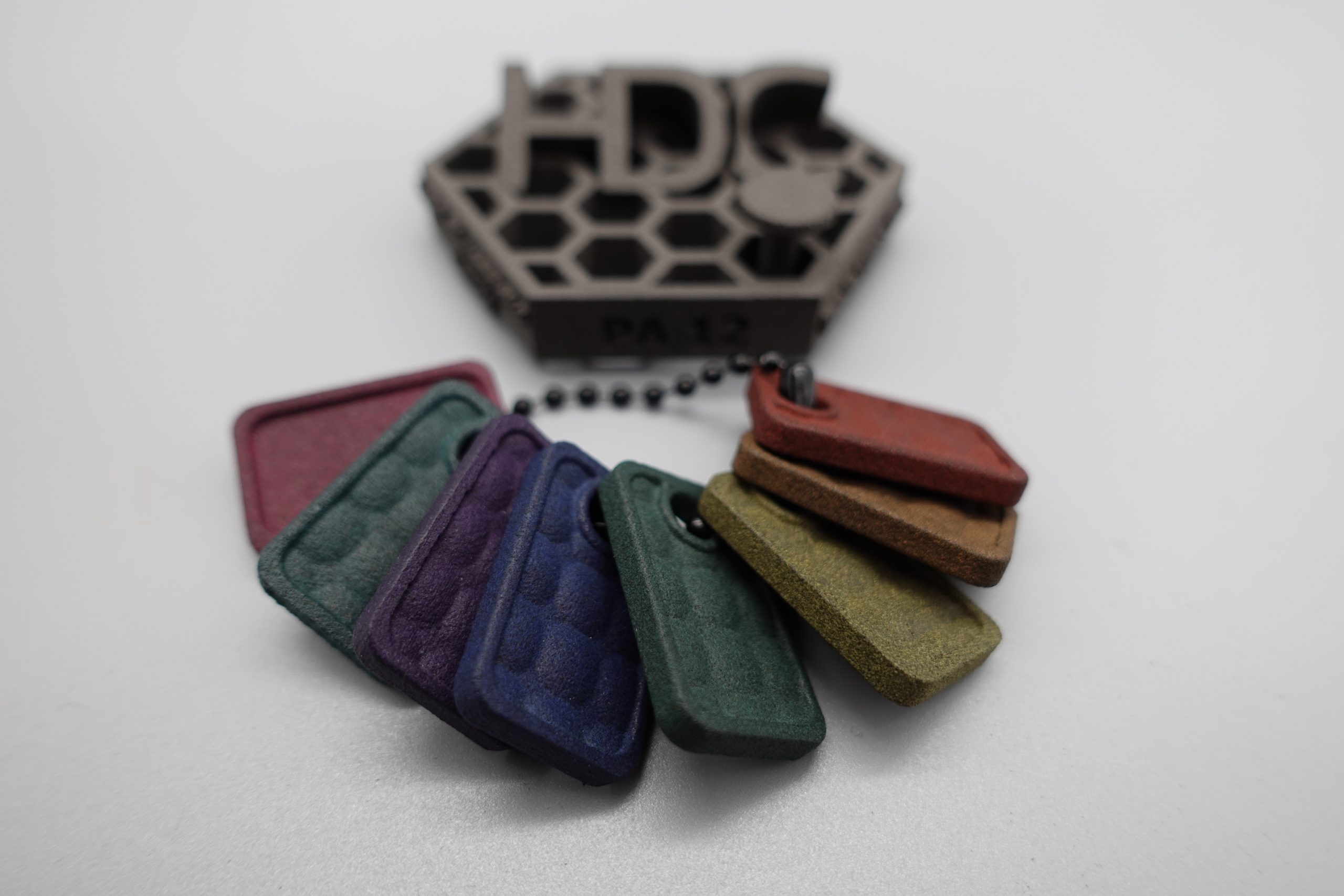 SLS 3D Druck Polyamid einfärben.