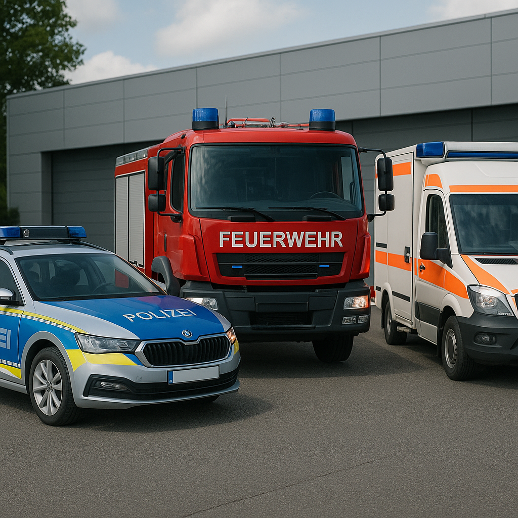 Behördenfahrzeuge – individuelle Lösungen für Einsatz und Sicherheit