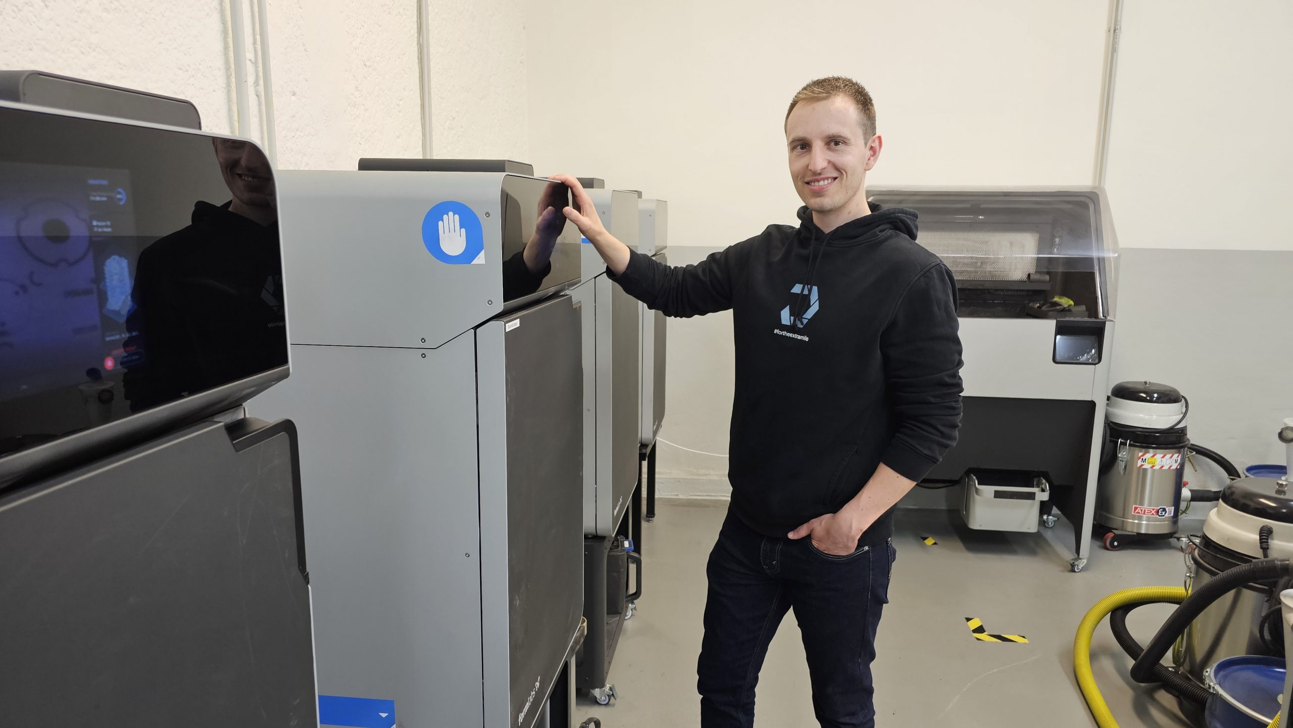 Industrieller SLS 3D-Druck bei HDC Blueprints GmbH